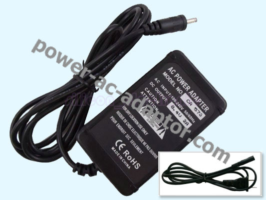 New AC Adapter for Canon VIXIA HF10 HF11 HF20 HF100 HF200